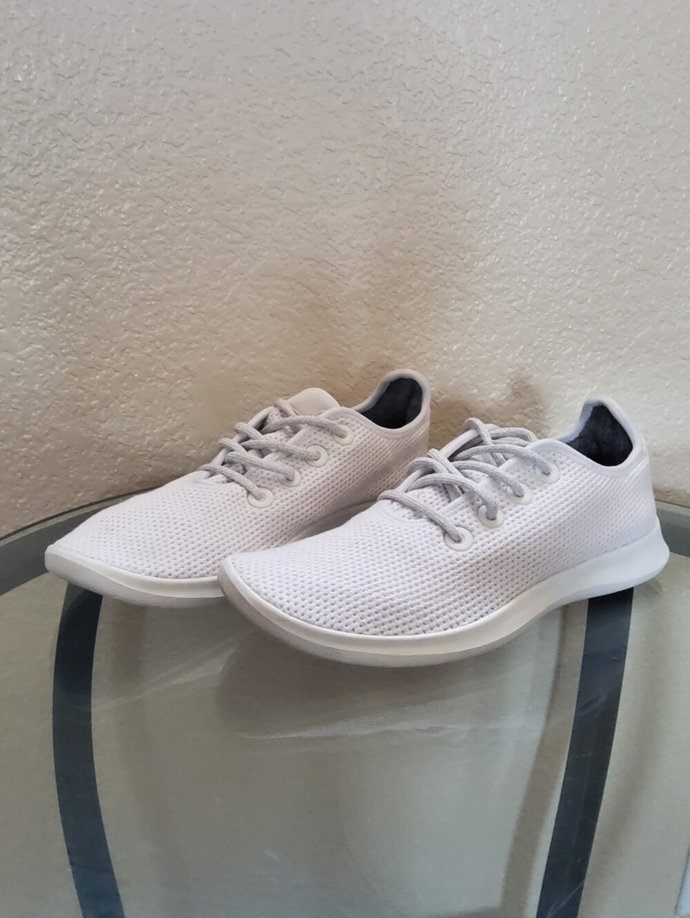 Allbirds Men's Tree Runners White Sneakers - 10 - Picture 5 of 13